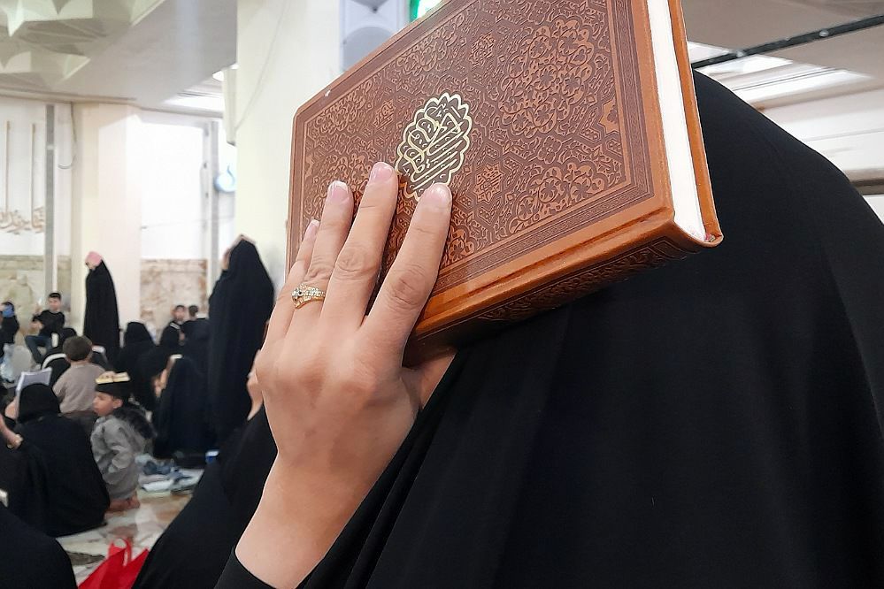 برگزاری مراسم احیا و افطاری در حرم مطهر حضرت معصومه 