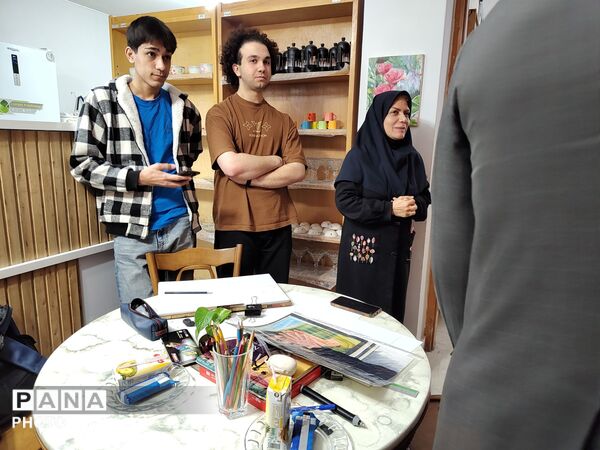 ورکشاپ هنری" نقش آفرین باش" کانون فرهنگی تربیتی ۱۵ خرداد ناحیه سه مشهد