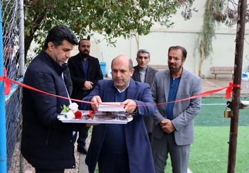 افتتاح دومین زمین چمن مصنوعی در مدارس ناحیه ۵ اصفهان