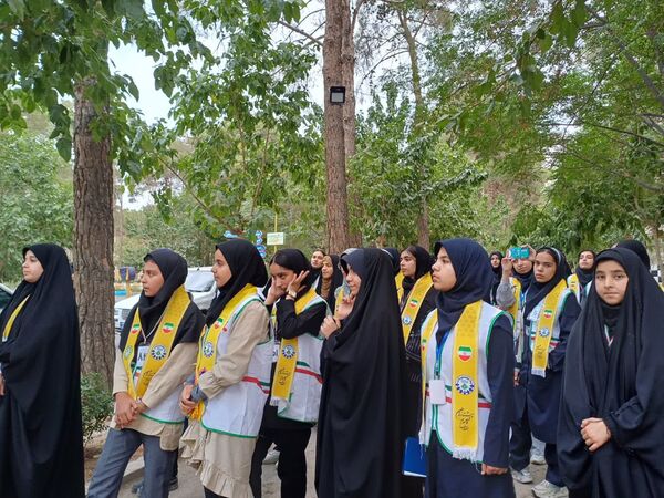‌‌روز دوم پیش اردوی ملی پیشتازان سازمان دانش آموزی استان اصفهان
