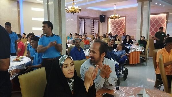 آیین اختتامیه مسابقات ورزشی دانش‌آموزان با نیازهای ویژه سراسر کشور در مشهد