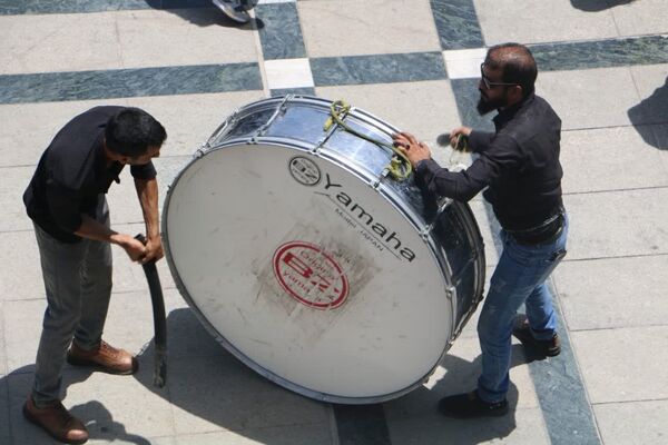  مراسم عزاداری ظهر عاشورا در صفادشت