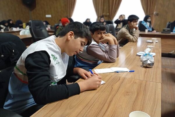 سومین جلسه همایش آموزش خبرنگاری ویژه دانش آموز خبرنگاران پانا مدارس نیشابور