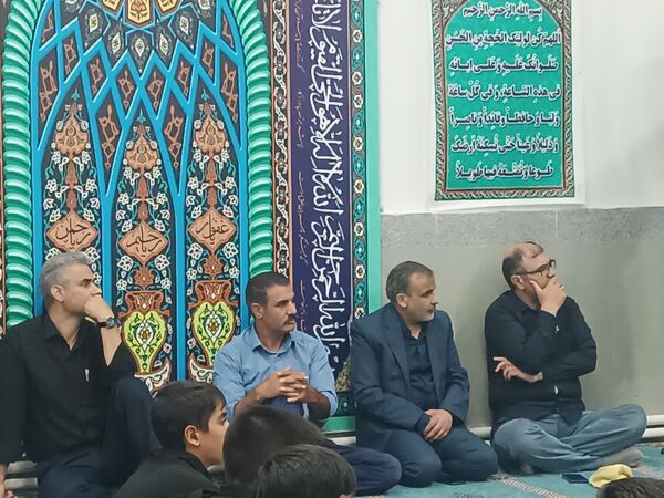 عزاداری دهه اول صفر در دبیرستان شهید بهشتی نیشابور 