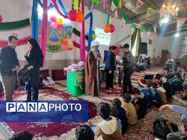 جشن باشکوه نیمه شعبان در روستای درخت سنجد ‌