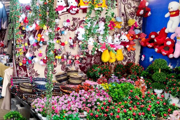برپایی نمایشگاه بهاری در شهرستان لردگان 