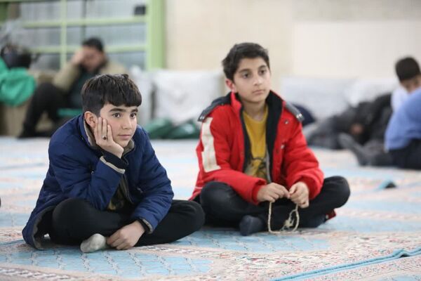 مراسم جشن و احیای نیمه شعبان در مسجدالرضا اشکذر