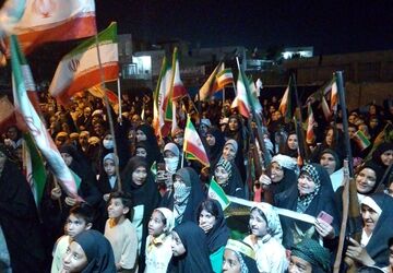 تجمع مردم غیور کهنوج