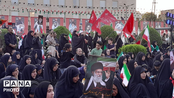 اجتماع بزرگ عزاداران امام شهید آیت‌الله العظمی سید‌علی حسینی خامنه‌ای «ره» در میدان امام حسین«ع»اصفهان