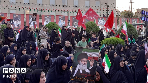 اجتماع بزرگ عزاداران امام شهید آیت‌الله العظمی سید‌علی حسینی خامنه‌ای «ره» در میدان امام حسین«ع»اصفهان