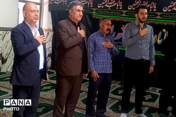 عشق حسینی در مدارس اسلام آباد غرب 