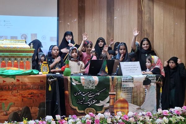 مراسم عزاداری دختران امام رضا (ع) ناحیه ۳ شیراز