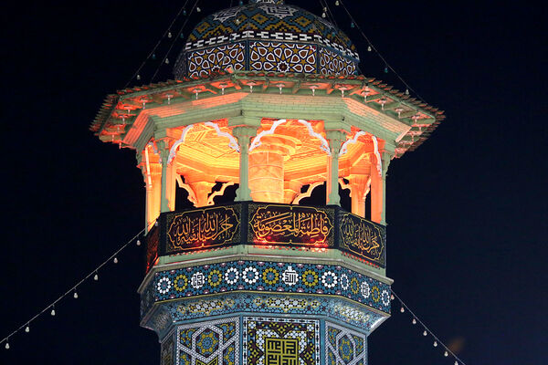 مراسم عزاداری سالروز شهادت امام هادی(ع) در حرم حضرت معصومه(س)