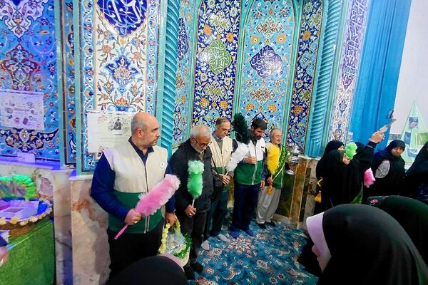 آیین معنوی اعتکاف در مسجد جامع بومهن