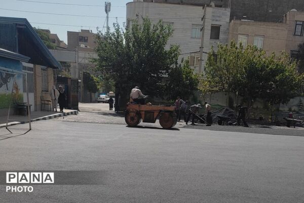 مدرسه شهید عیسی وند، آماده برای سال تحصیلی جدید با پروژه مهر