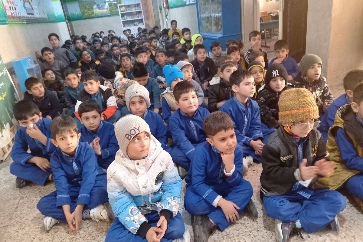  مراسم ولادت امیرالمومنین در دبستان هدایت ۲ شهرری