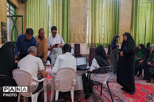سومین روز از حضور تیم پزشکی اثر در شهر بار نیشابور