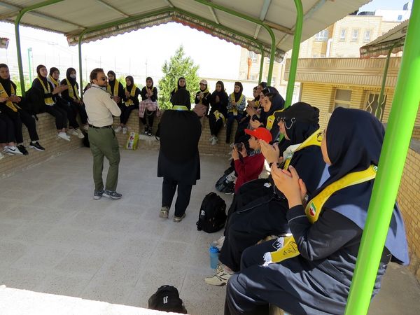 اردوی تمشک دختران بجنورد در اردوگاه شهید چمران 