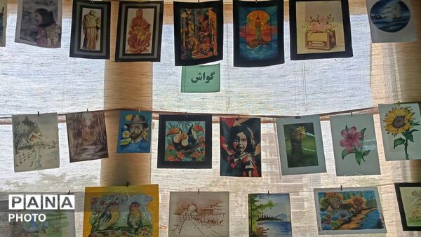 افتتاحیه نمایشگاه هنرهای دستی تجسمی در آموزش و پرورش ناحیه یک
