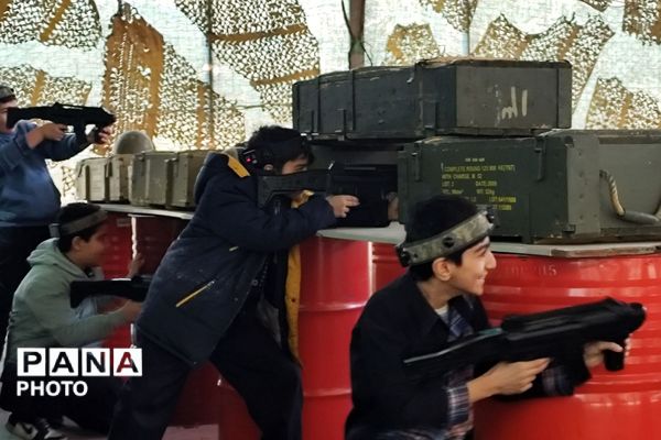 اردوی یک روزه دانش آموزان دبستان قلنبر در فرهنگسرای ولا شهرری 