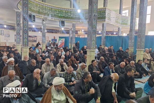 نماز جمعه‌ای با عطر ماه رمضان در شهرستان فیروزکوه