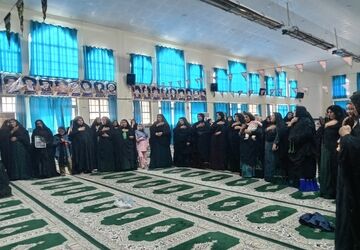 اجتماع مردمی زینبیون در دیشموک 