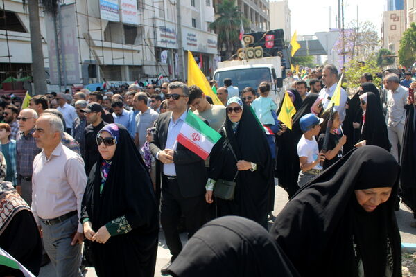 راهپیمایی روز قدس در بوشهر