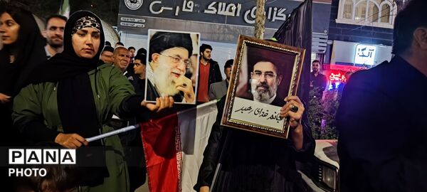 قاب پانا میزبان اجتماع پرشور مردمان ولایت مدار نیشابور در بلوار فضل