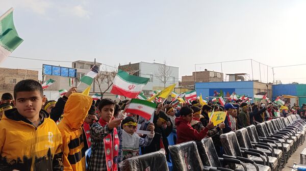 مراسم زنگ مقاومت در دبستان امیرمعزی 