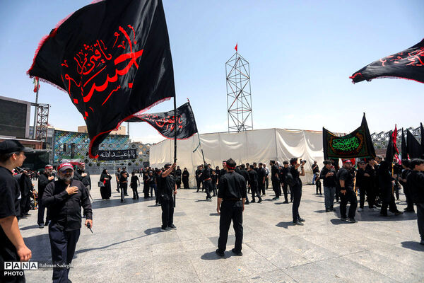 عاشورای حسینی در میدان امام حسین(ع)