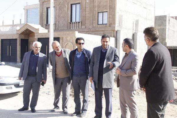 بازدید مدیرکل نوسازی استان خراسان شمالی از پروژه‌های شهرستان گرمه 