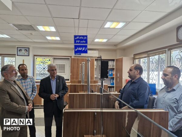 حضور فرماندار شهرستان بیرجند در اداره تامین اجتماعی منطقه یک 