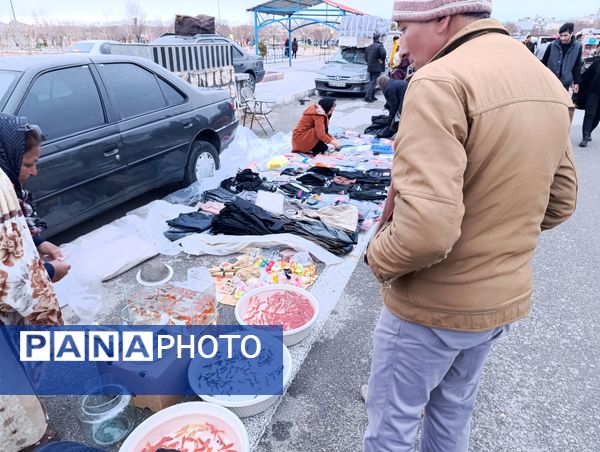 حال‌ و هوای خرید عید در بروجن