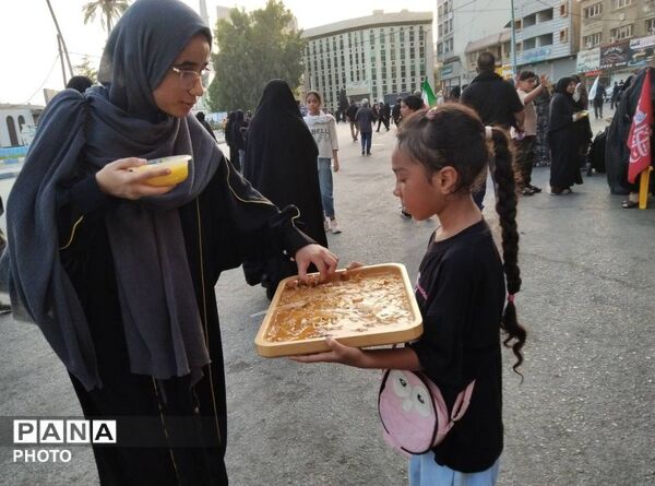 راهپیمایی جاماندگان اربعین در بندرعباس
