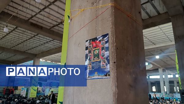 نماز عبادی سیاسی جمعه در هفته بسیج مستضعفین در نیشابور 