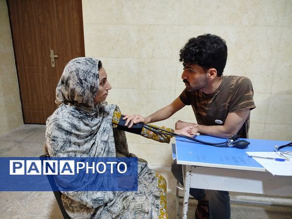 استقرار پزشکان جهادی در شهرستان بندر لنگه 