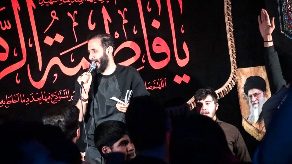 مراسم عزاداری حضرت زهرا (س) در دبیرستان دهخدا ناحیه یک کرج