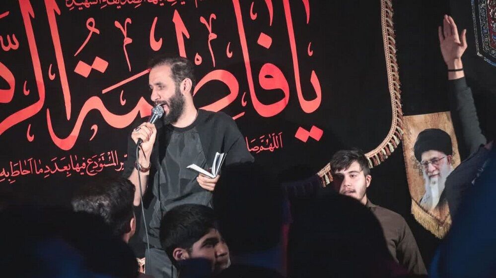 مراسم عزاداری حضرت زهرا (س) در دبیرستان دهخدا ناحیه یک کرج