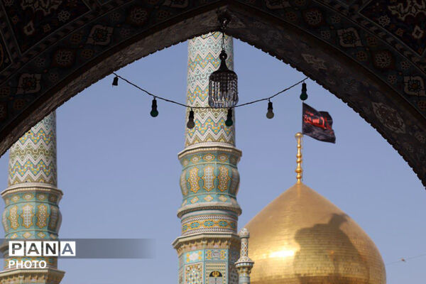 مراسم عزاداری ۲۸ صفر در حرم حضرت معصومه(س)
