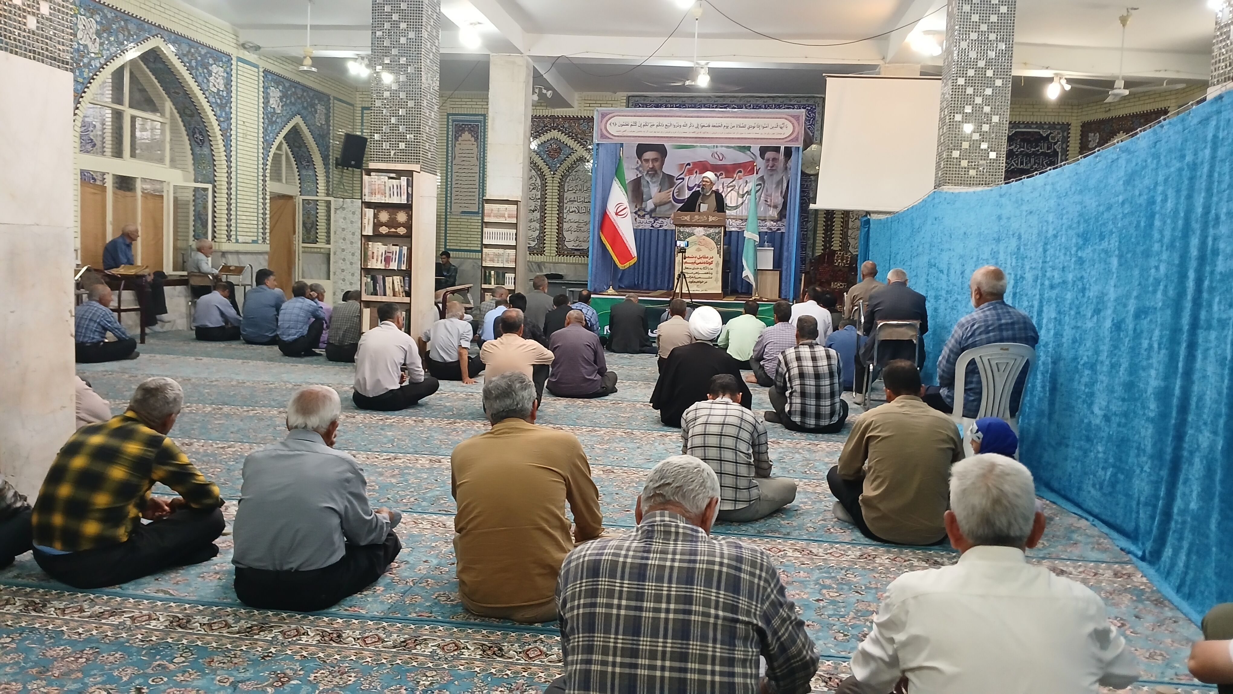 نماز جمعه بن به روایت تصویر