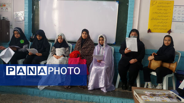 ماها منظر‌ه‌ای زیبا از هنرمندی دانش‌آموزان مدرسه ساره