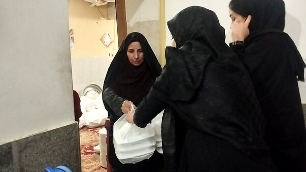 ضیافت افطاری در دبستان دخترانه مهندس رحمانی فرد ناحیه ۱ مشهد مقدس