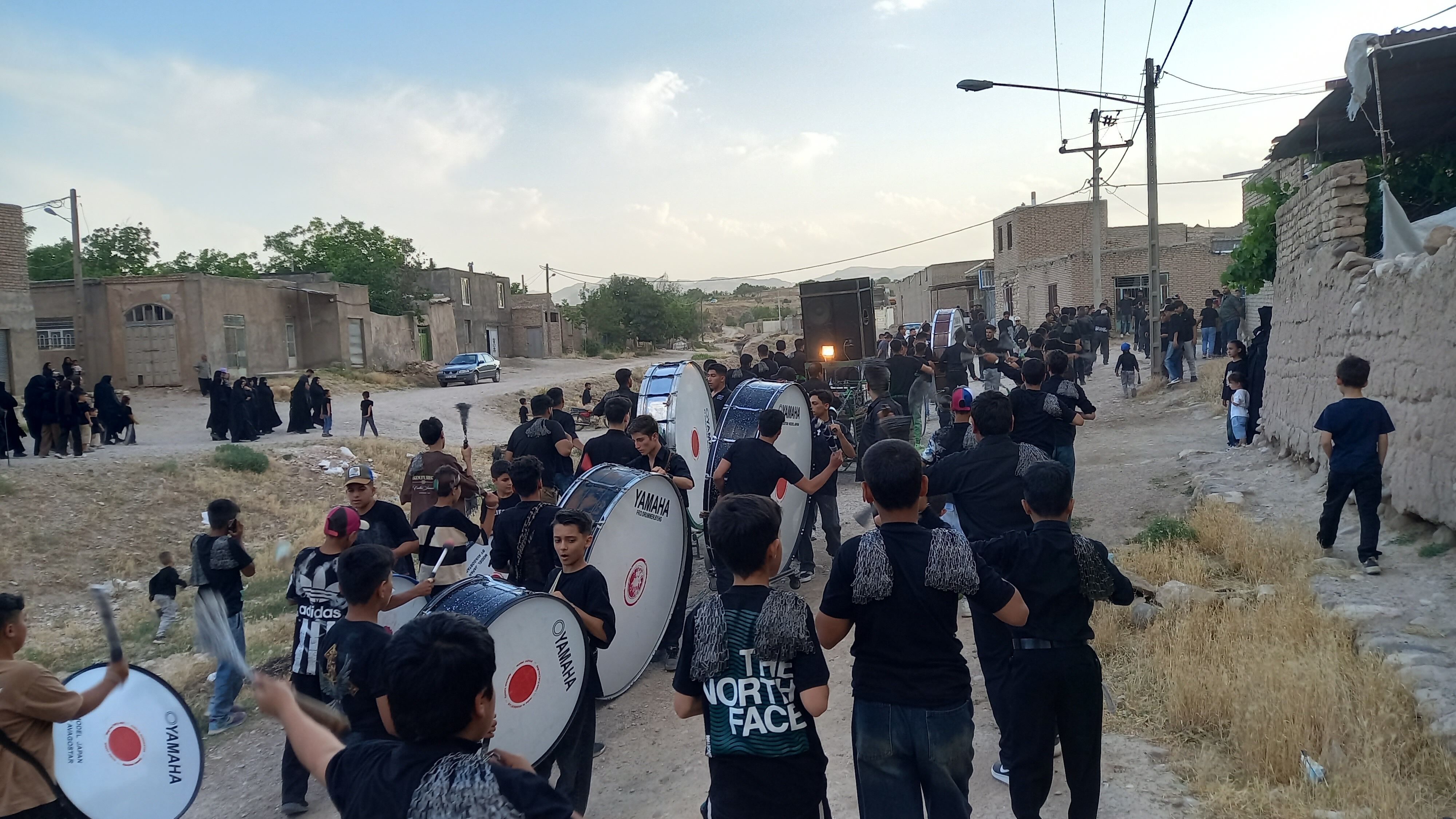 عاشورای حسینی در روستای چری