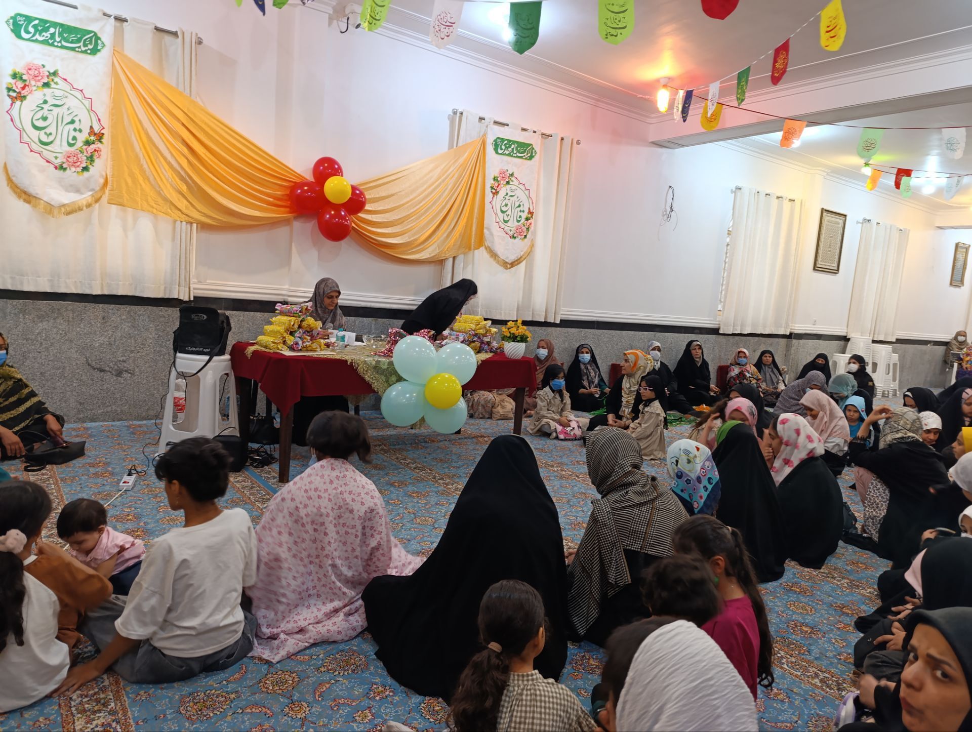 مراسم میلاد حضرت فاطمه زهرا(س) و گرامیداشت روز مادر در مسجد غدیر بندرعباس 