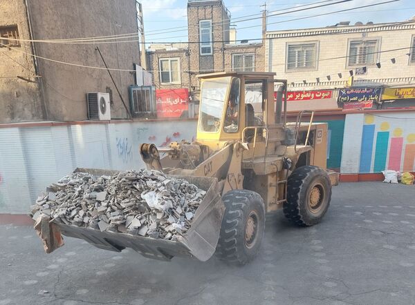 بازسازی و نوسازی مدرسه ستایش شهرستان ملارد در آستانه بازگشایی مدارس
