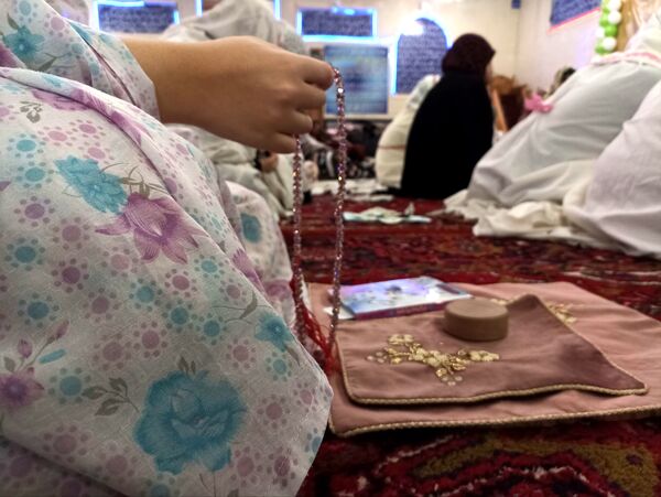  اعتکاف دختران پیشتاز در مسجد منا تبریز