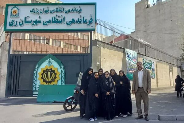 گرامیداشت هفته نیروی انتظامی در ناحیه 2 شهرری 