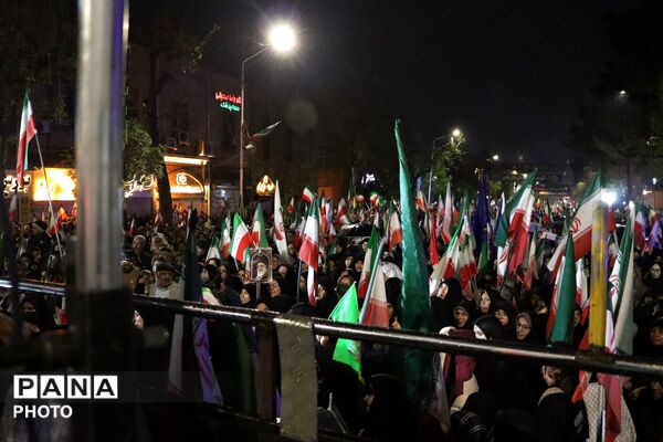 صدای قدم های باران، هنگامه ای متفاوت در مسجد جامع 