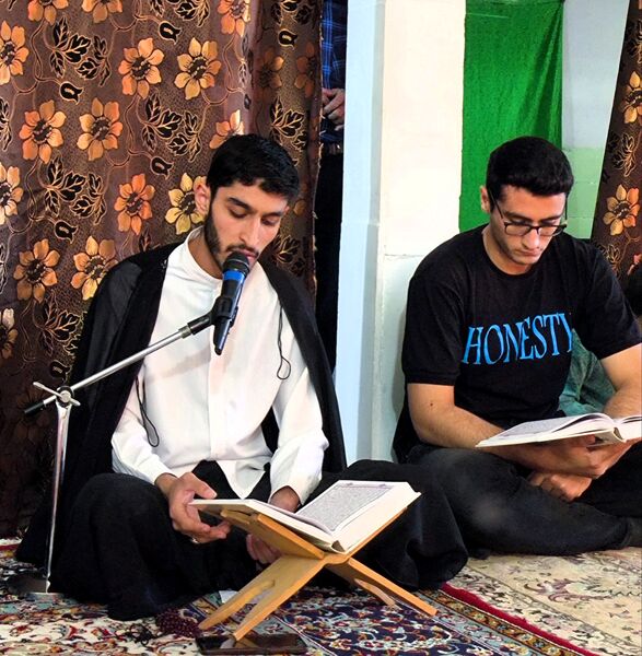 اعتکاف دانش آموزی در مساجد شهرستان مانه 