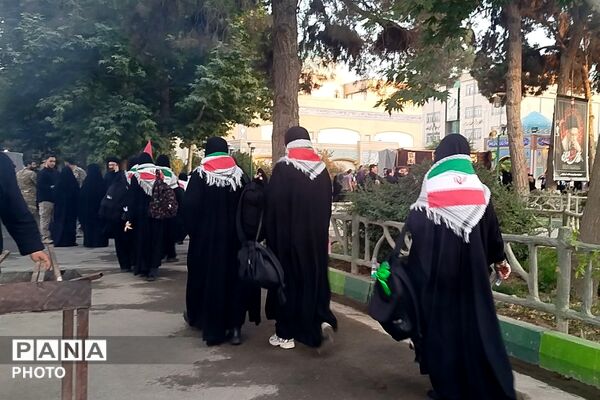 دانشگاه آزاد شهرقدس؛ مأمن زائران اردبیلی در مسیر وداع با رهبر شهید